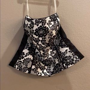 WHBM Strapless Bustier